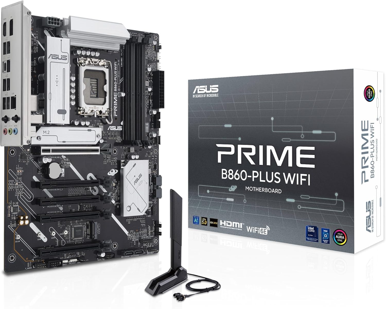 共计 9 款，华硕英特尔 B860 与 AMD B850、B840 主板渲染曝光