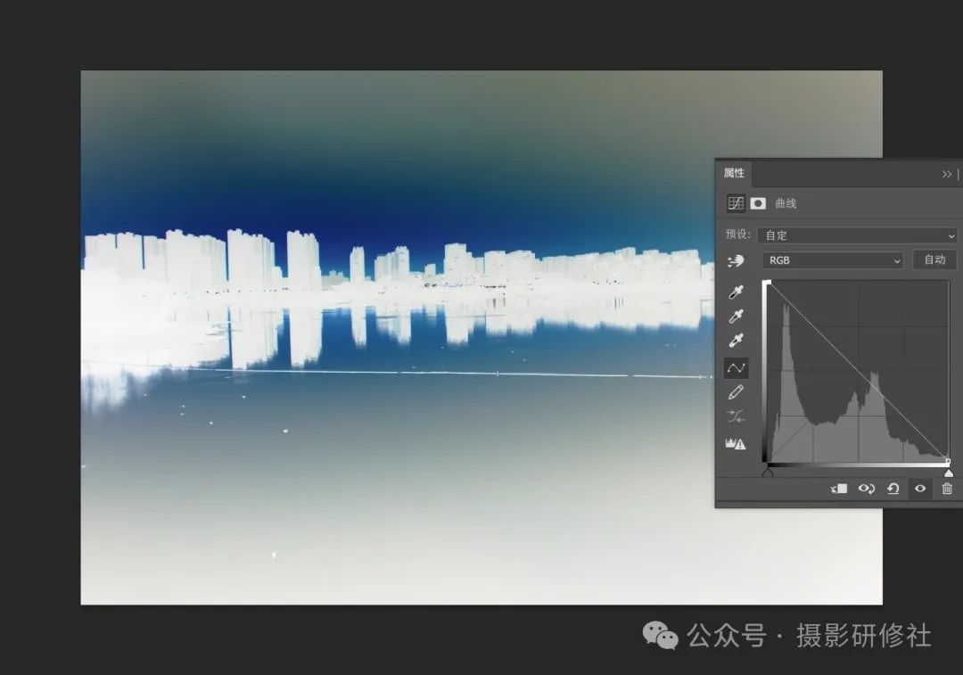 使用 Ps 里的“曲线”，调整照片的亮度和颜色