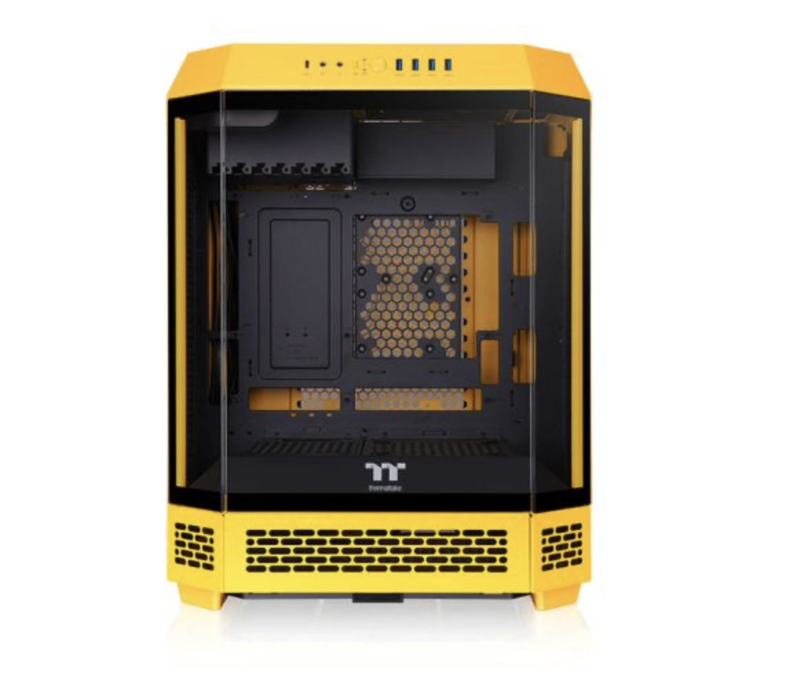 曜越透视 The Tower 600 八角柱中塔 ATX 机箱新增“泡泡粉”“蜂芒黄”配色，1199 元
