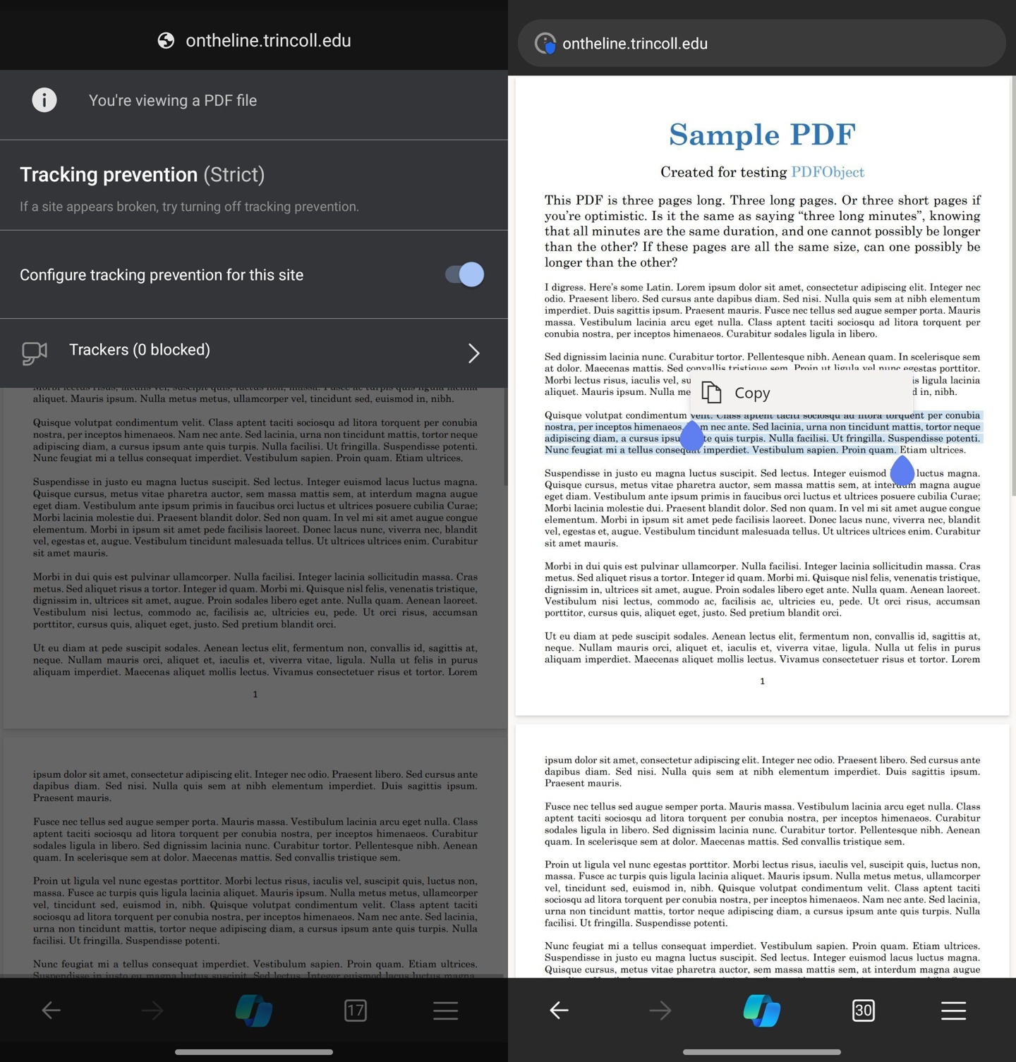 安卓版微软 Edge 浏览器新功能：引入密码管理器、改进 PDF 阅读器、地址栏可挪至底部