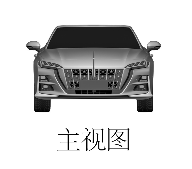 一汽红旗 H6 跑车版专利图公布，双门 + 软顶敞篷设计