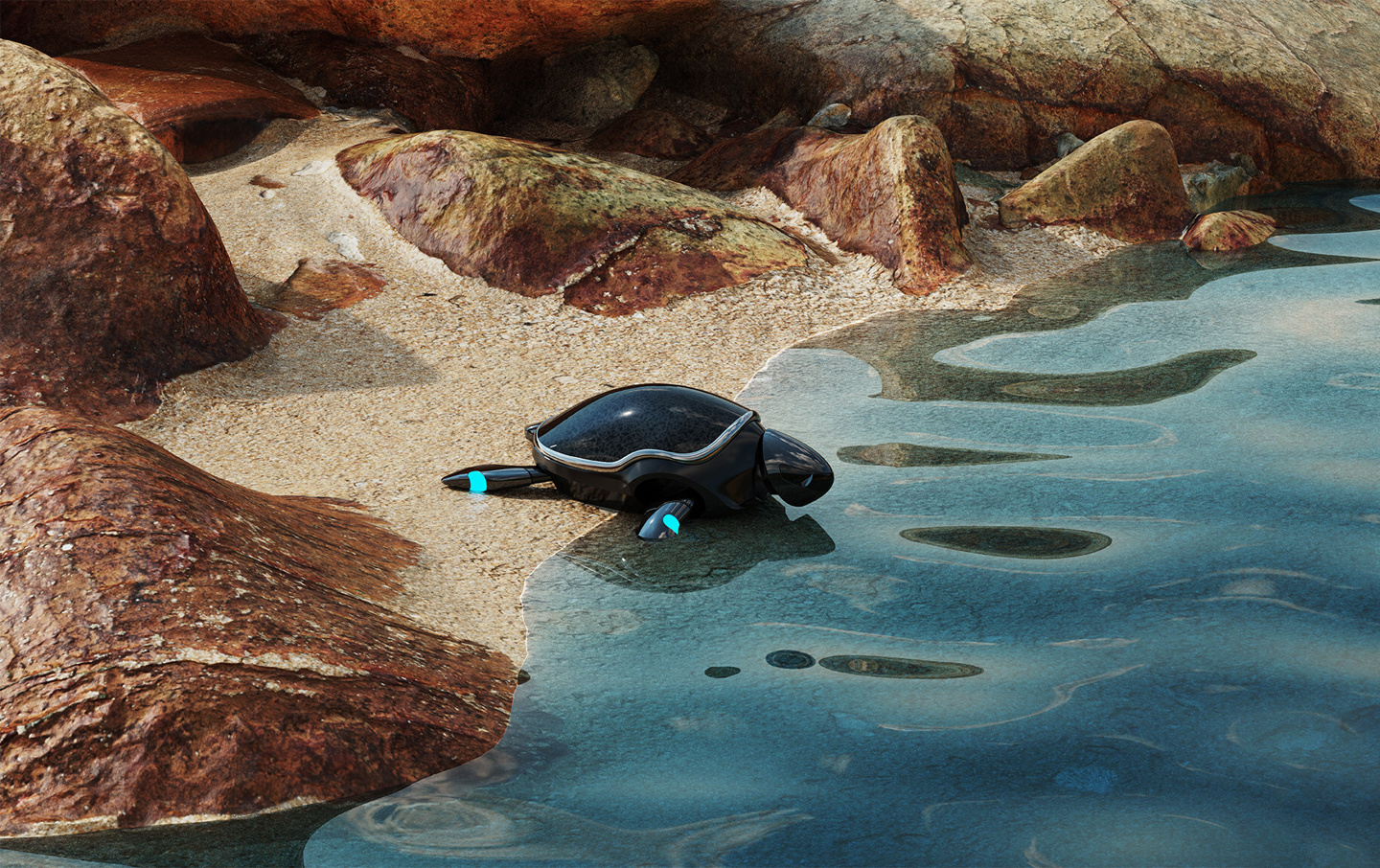 “机器海龟”上岗：Beatbot 推出 RoboTurtle 机器人，可监测水环境、追踪生物特征