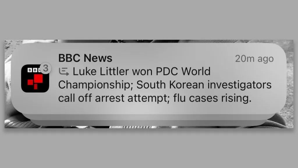 苹果 AI 通知摘要又出错，BBC 怒斥误导用户