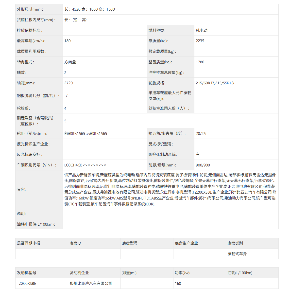 比亚迪海狮 05 EV 现身工信部：搭 50.048/60.928 千瓦时电池、续航至高 510 公里
