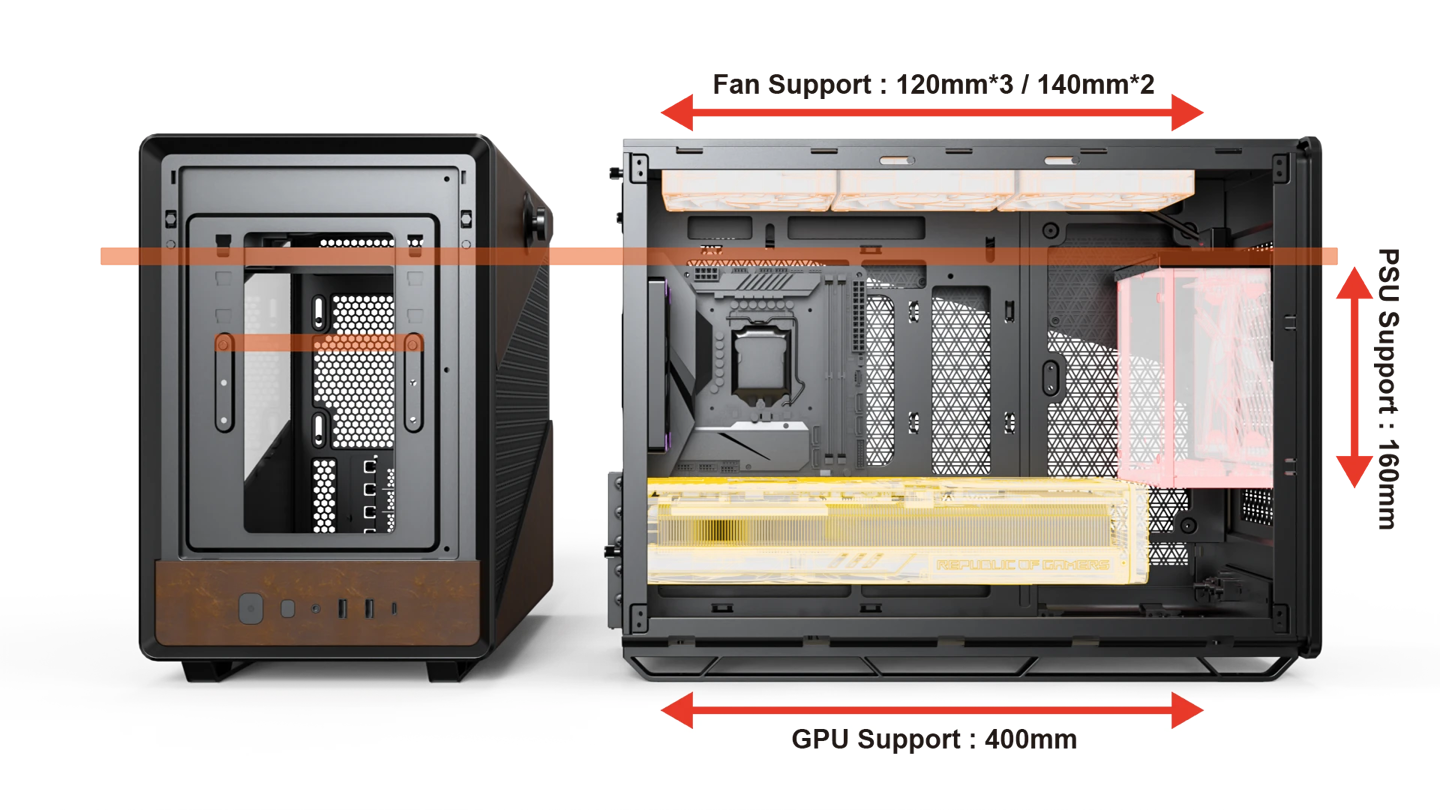 环保皮革表面设计，MONTECH 推出附提带 M-ATX 机箱 Heritage
