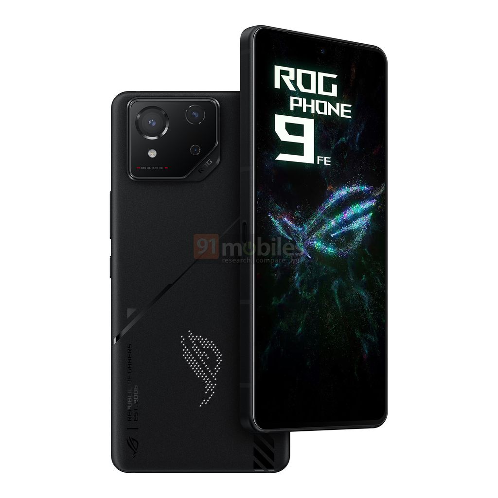 华硕 ROG 电竞手机 9 FE 抢先看：骁龙 8 Gen 3 芯片、5500mAh 电池、6.78 英寸屏幕