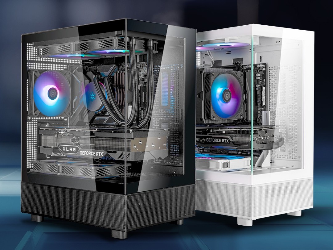 银昕 LD04“全景海景房”M-ATX 机箱上市：标配三风扇，379 元起