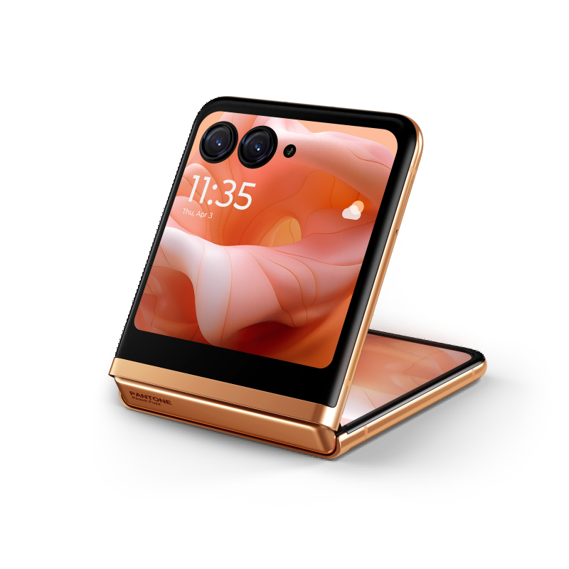 6399 元 → 2979 元，联想 moto razr 40 Ultra 小折叠手机“12G + 512G”顶配柔和桃配色版限时降价