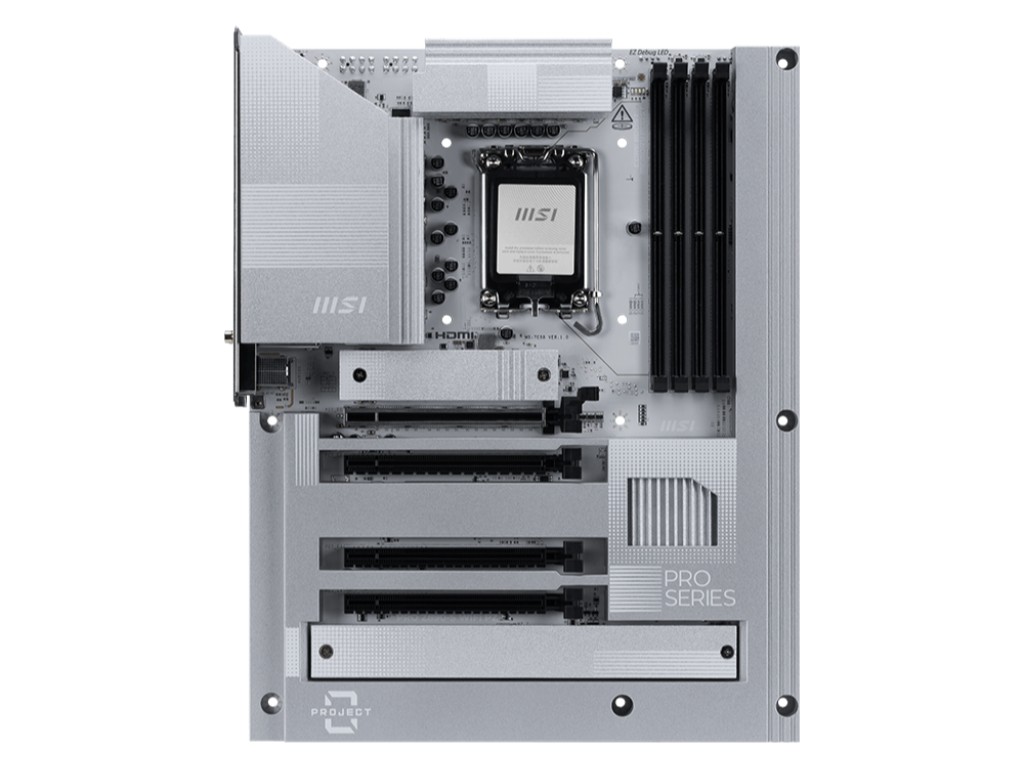 Project Zero 家族壮大：微星推出三款英特尔 Z890 背插主板