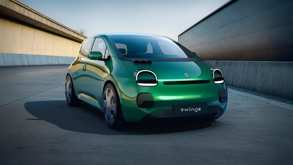 雷诺 Twingo E-Tech 电动概念车官图公布，剑指 2 万欧元市场