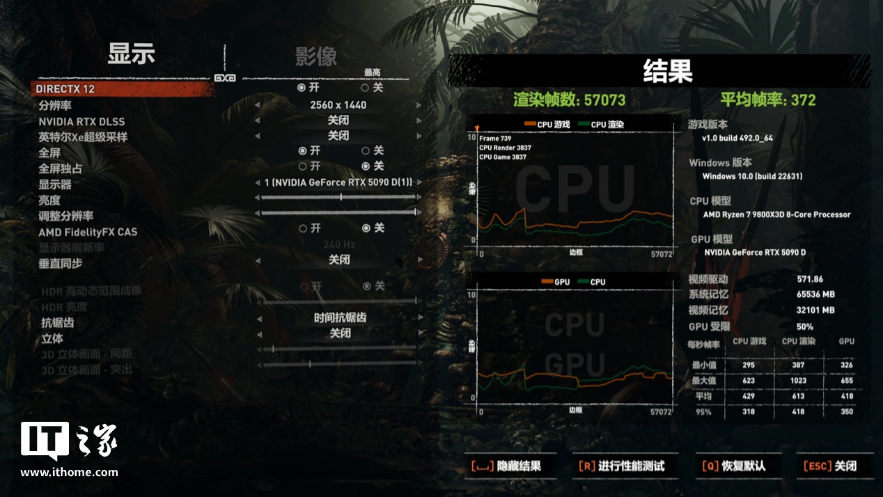 【IT之家评测室】七彩虹 iGame GeForce RTX 5090 D Vulcan OC 32GB 火神显卡评测：游戏玩家的神，DLSS 4 颠覆游戏性能体验
