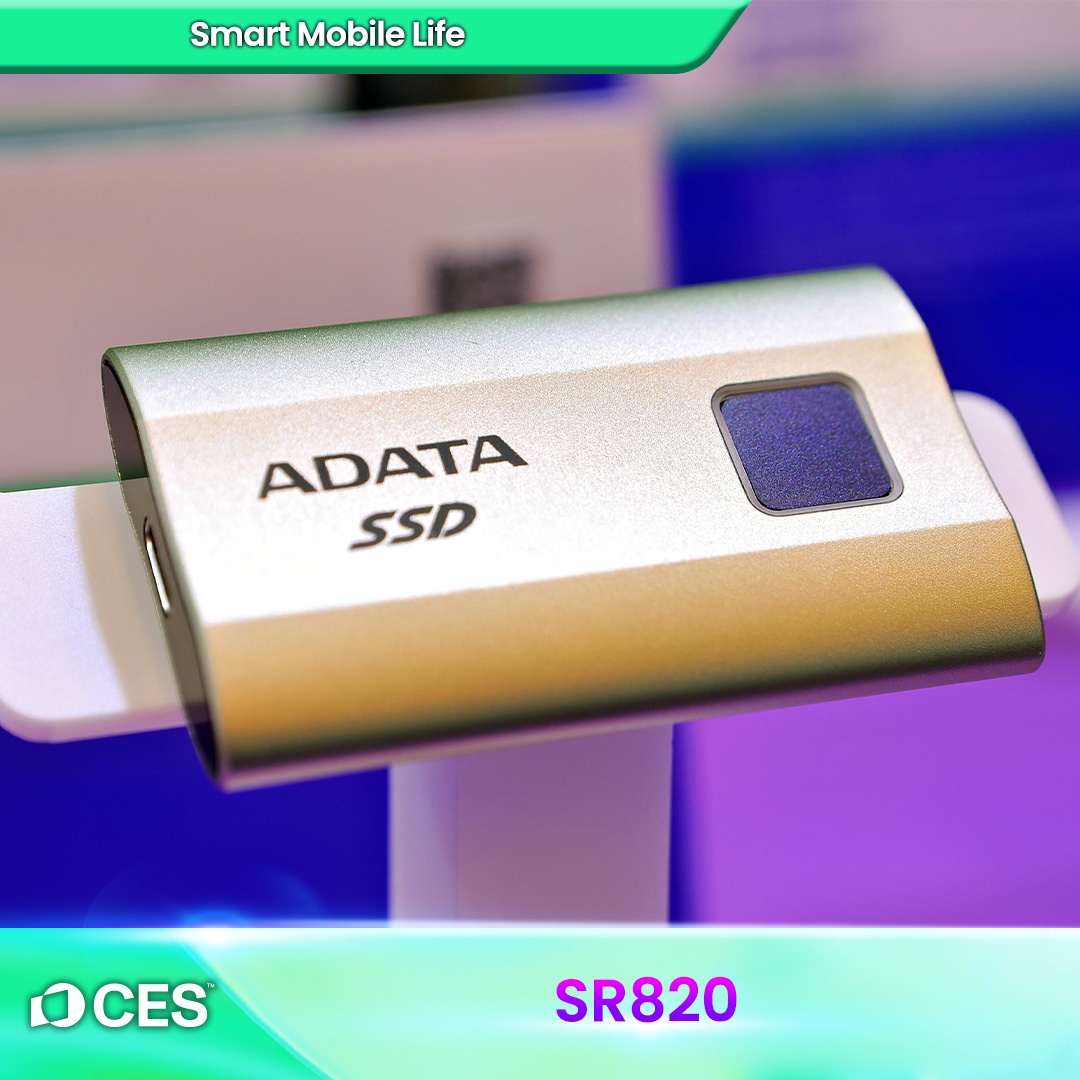 威刚展示“全球最小”USB 4 移动固态硬盘 SE940：内置指纹识别，最大容量 8TB