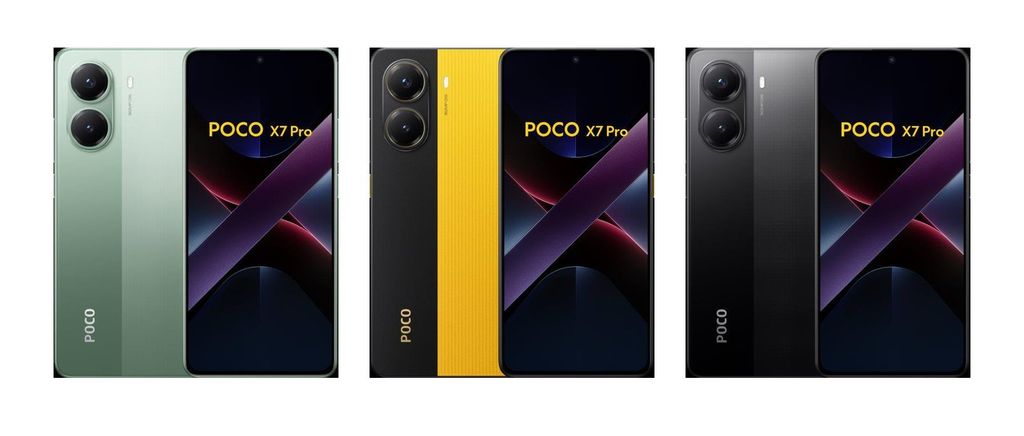 小米 POCO X7 / Pro 手机渲染图曝光：天玑 7300 Ultra / 8400 Ultra 芯片，299/369 欧元起
