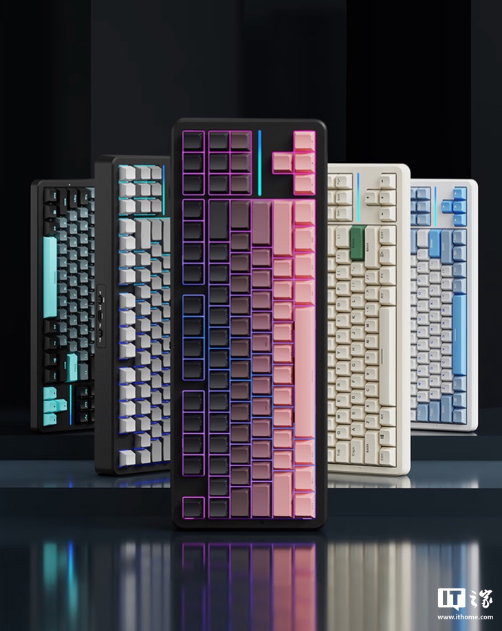 首发凯华金蛇轴，前行者 X87 Pro 三模机械键盘配置上新首发价 279 元