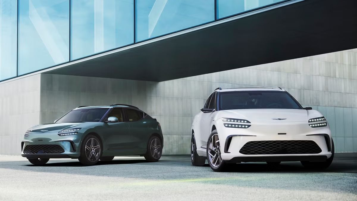 2026 款捷尼赛思 GV60 纯电 SUV 官图放出：27 英寸双联屏，续航更长、造型更酷