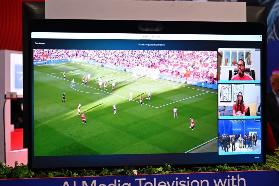 京东方 CES 2025 发布行业首款 65 英寸 4K 超高清“AI 视听中心”