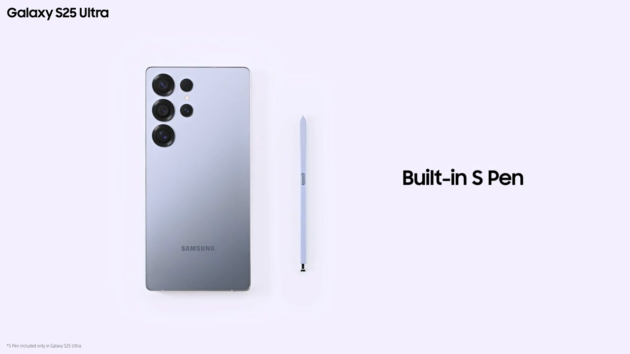 三星官方开箱 Galaxy S25 系列旗舰手机