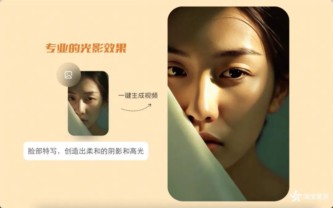 阿里妈妈推出商用级图生视频应用“淘宝星辰”，对淘宝天猫商家开放使用