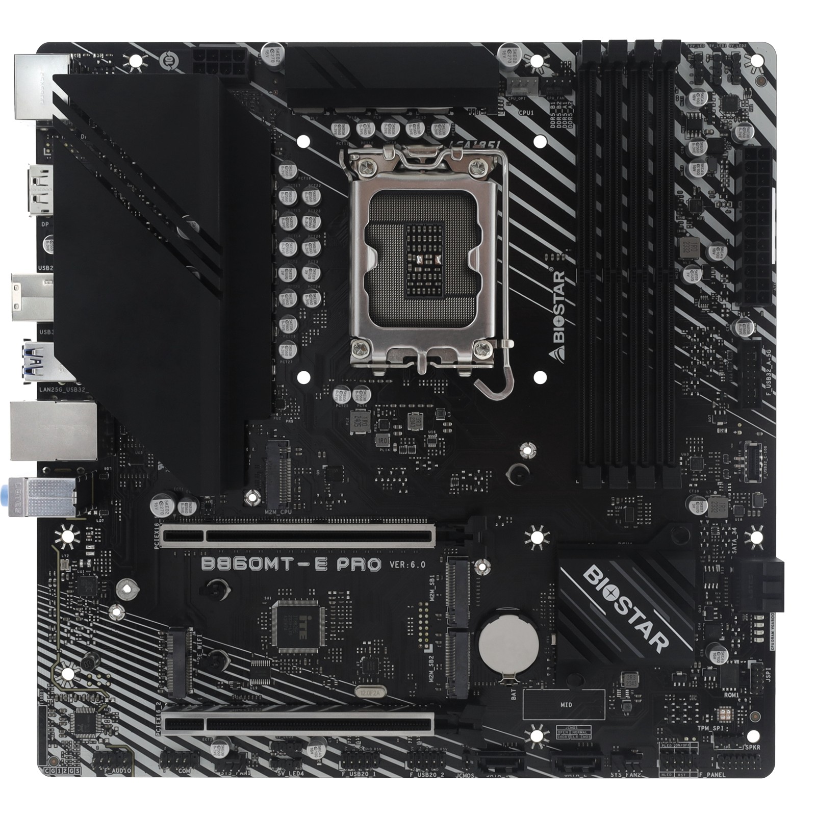 映泰推出两款英特尔 B860 M-ATX 主板，均配备 3 个 M.2 盘位