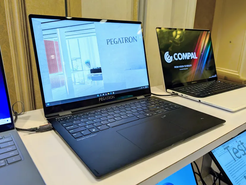 英特尔展示 ODM 厂商 Panther Lake 笔记本电脑原型，基于首款 Intel 18A 制程芯片