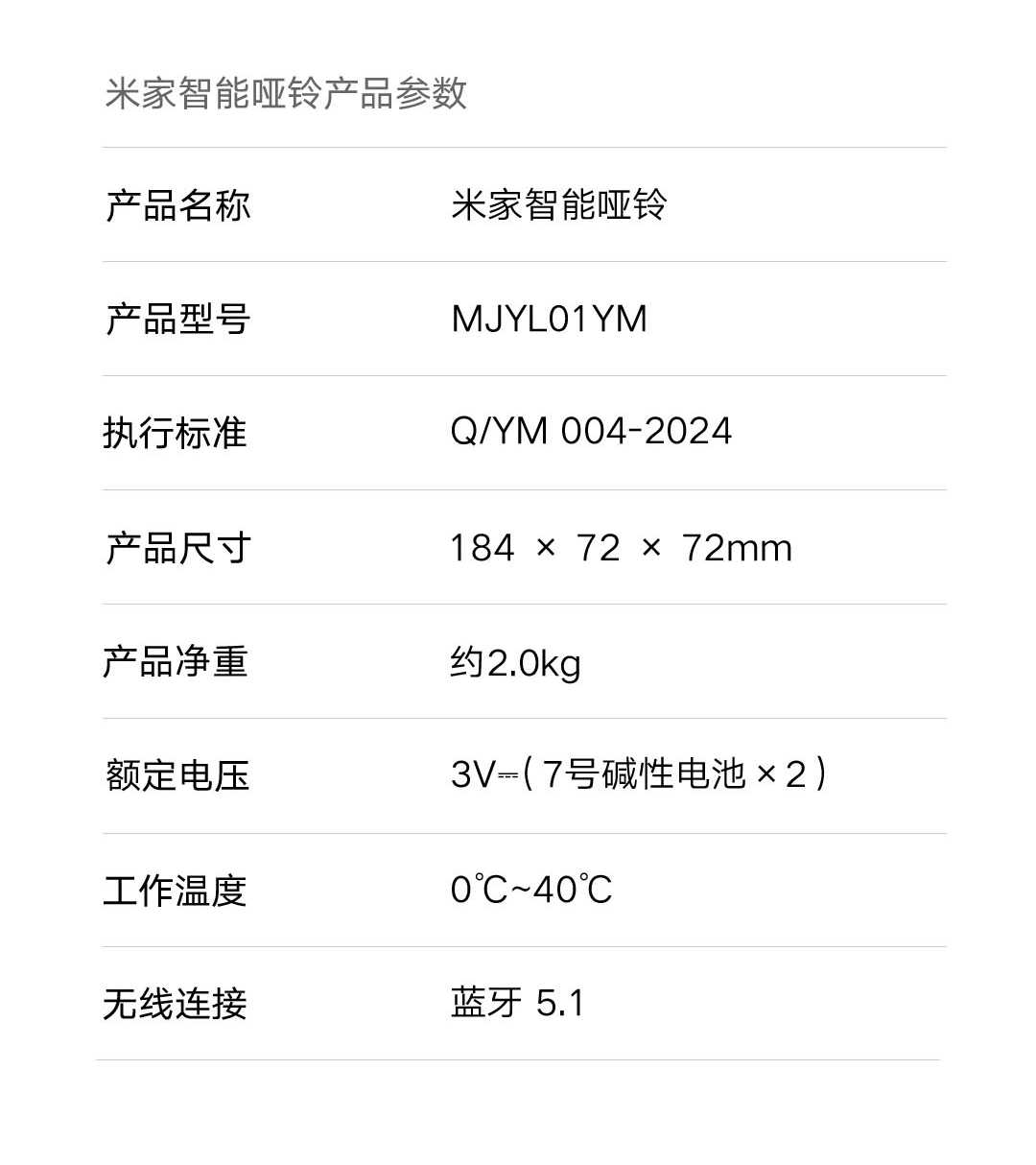 小米发布米家智能哑铃：内置专业课程指导，众筹价 99 元起