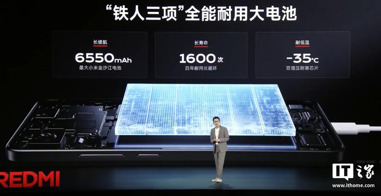 REDMI Turbo 4 手机用上小米 SU7 汽车同款技术思路：超低温下电池快速升温