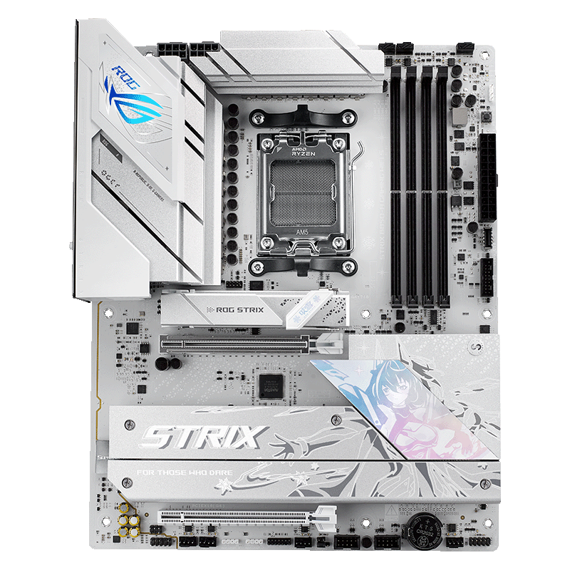 华硕 ROG STRIX B850-A GAMING WIFI 吹雪主板开售，AMD 锐龙 9000 处理器的高颜搭档