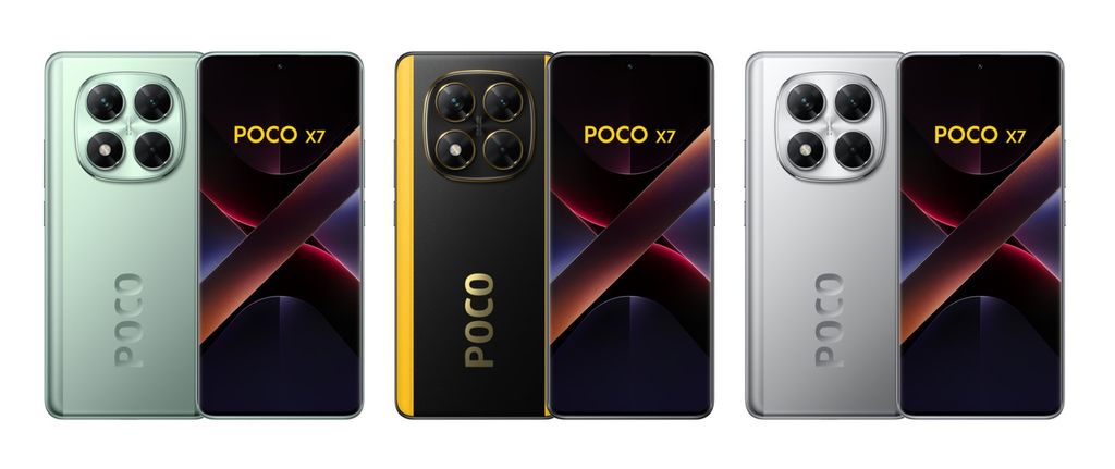小米 POCO X7 / Pro 手机渲染图曝光：天玑 7300 Ultra / 8400 Ultra 芯片，299/369 欧元起