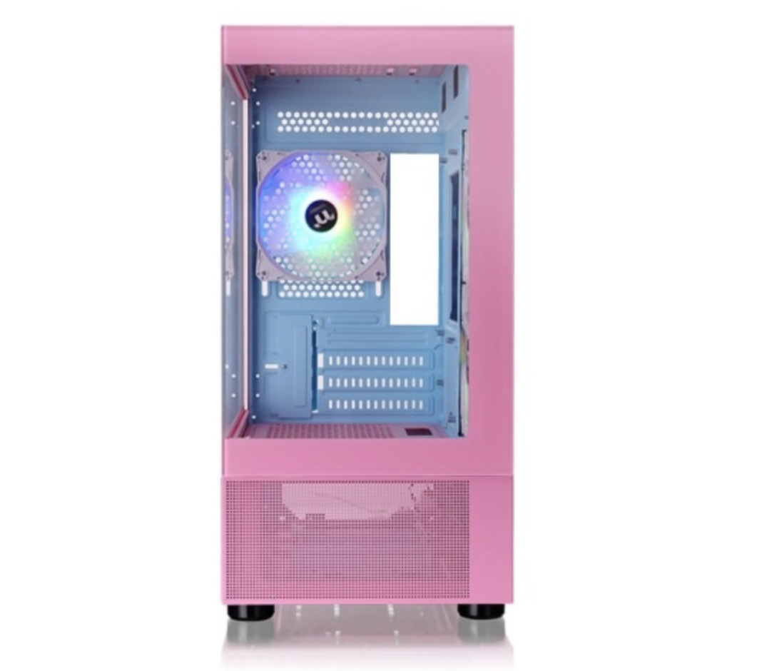 Tt 曜越 View 170 TG ARGB “海景房”机箱新增“粉色”版本：预装三风扇、支持 M-ATX / ITX 主板