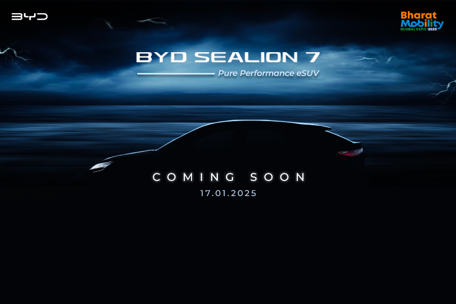 比亚迪宣布在印度推出 Sealion 7 电动 SUV 等车型
