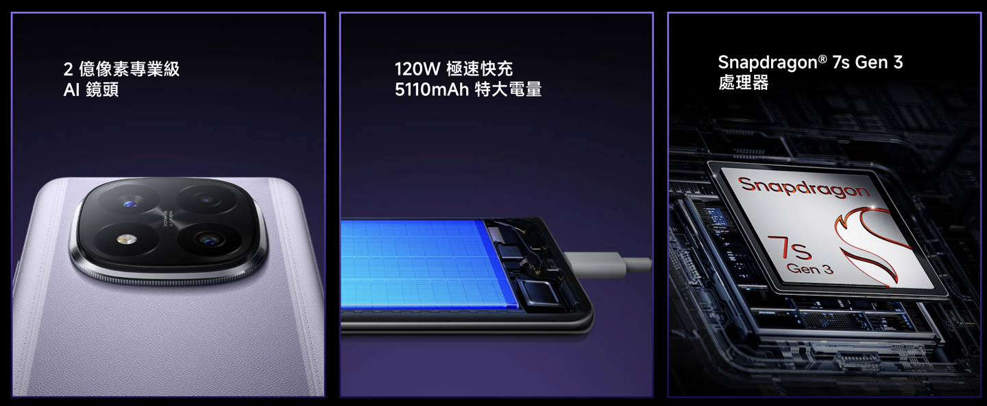 小米 REDMI NOTE 14 / PRO / PRO+ 三款 5G 手机登陆香港市场，1999 港币起
