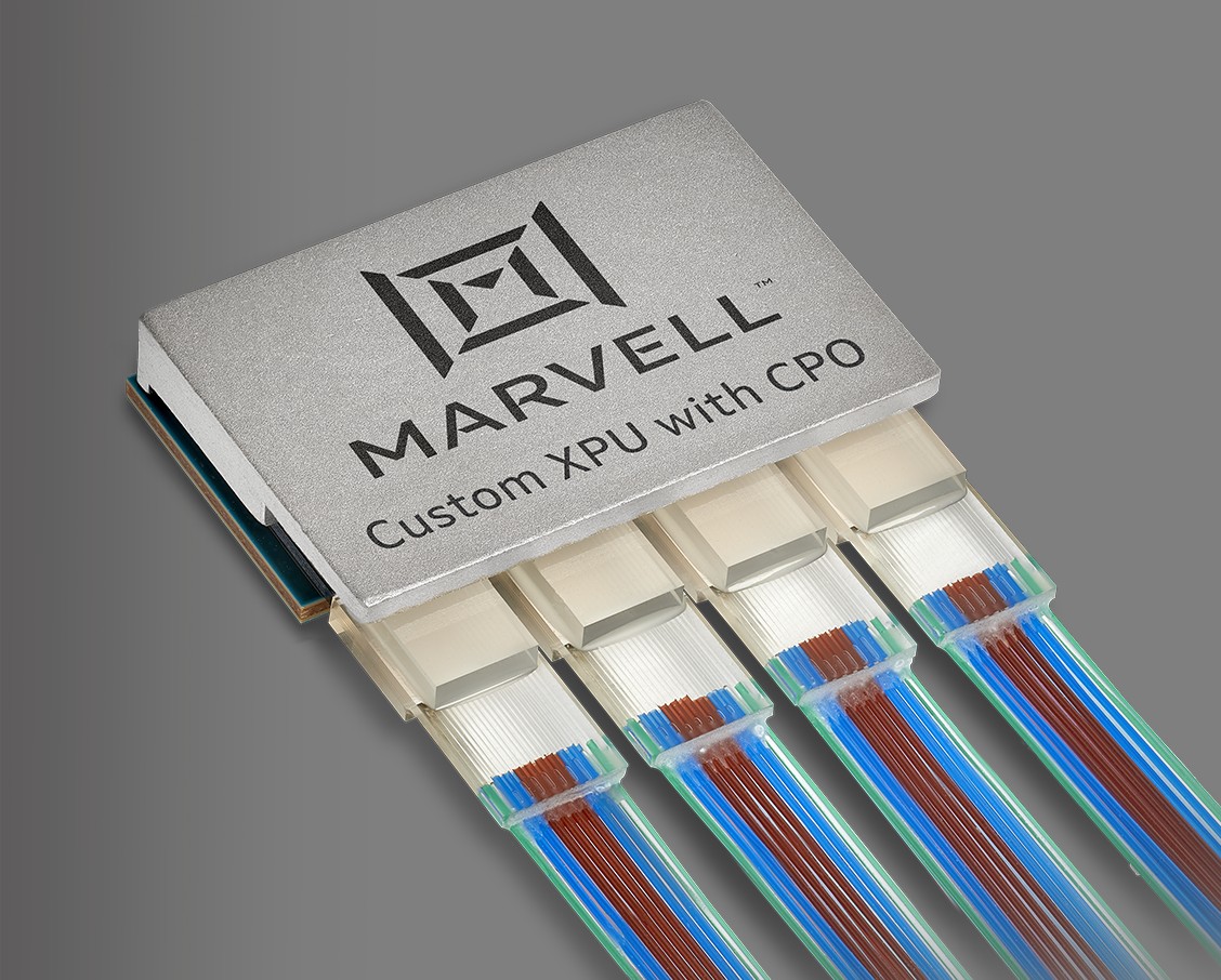支持 AI 加速器大规模互联，Marvell 面向定制 XPU 推出 CPO 共封装光学架构