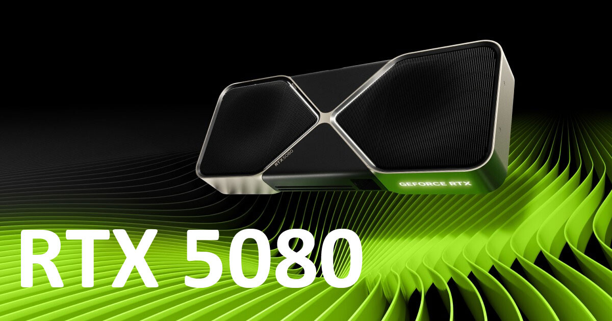 英伟达 RTX 5080 性能低于 4090，Blender 跑分比 4080 Super 高 8%