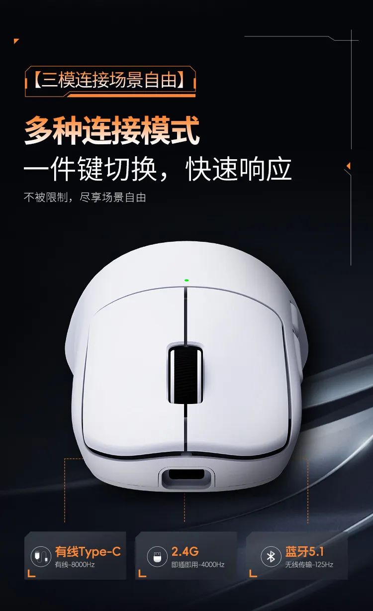 玄派 P2 系列鼠标发布：500mAh 电池、三模连接，99 元起