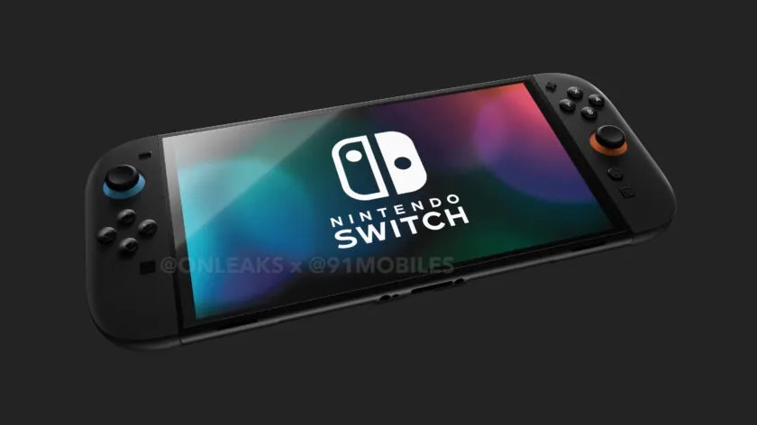 任天堂 Switch 2 最新高清渲染图出炉，尺寸更大、Joy-Con 手柄新增按钮
