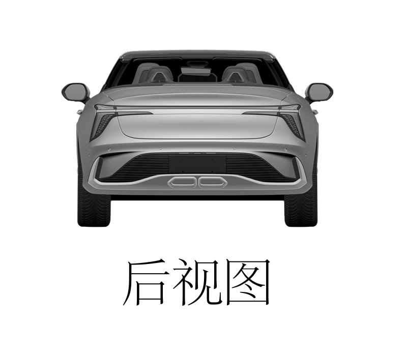 一汽红旗 H6 跑车版专利图公布，双门 + 软顶敞篷设计