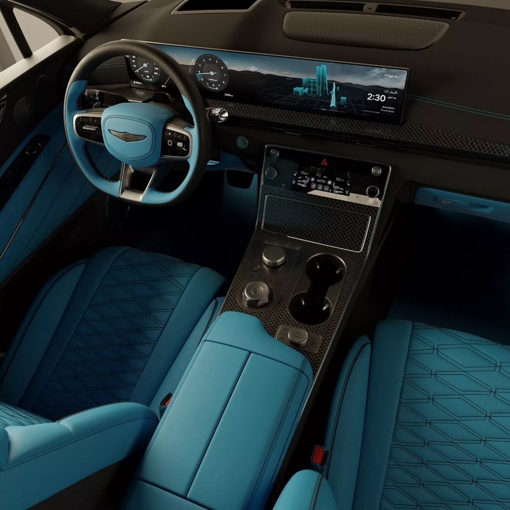 中东专属：捷尼赛思 GV80 Coupe 专属定制版亮相，奢华尽显