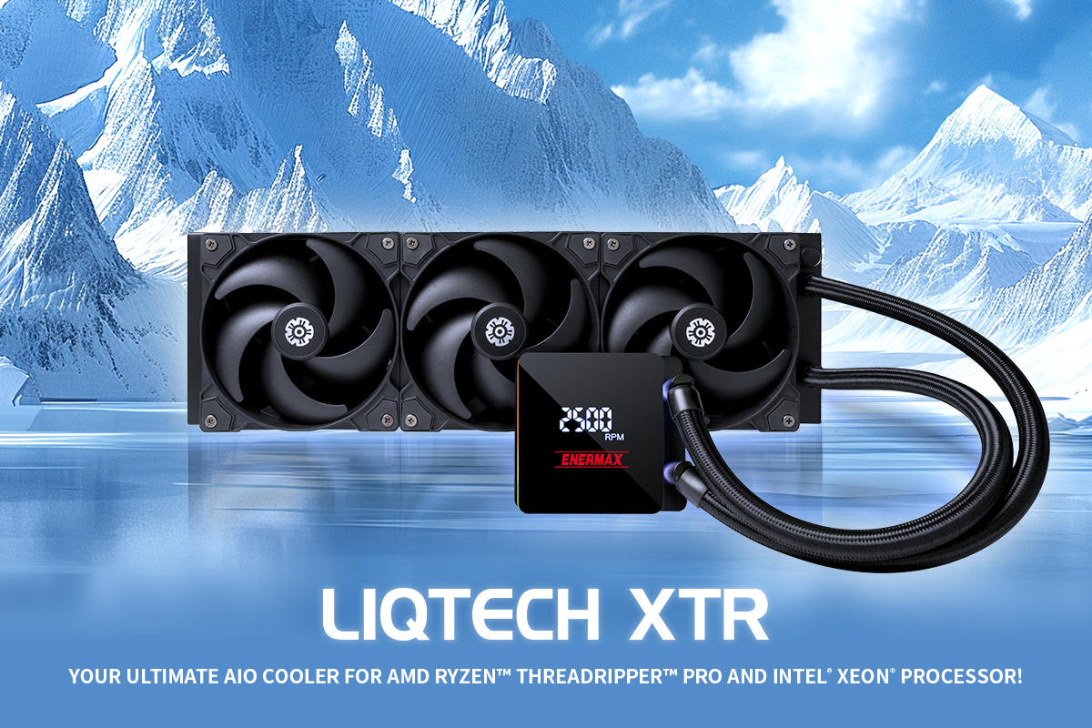 标称散热效能超 550W，安耐美面向工作站推出一体式水冷 LIQTECH XTR