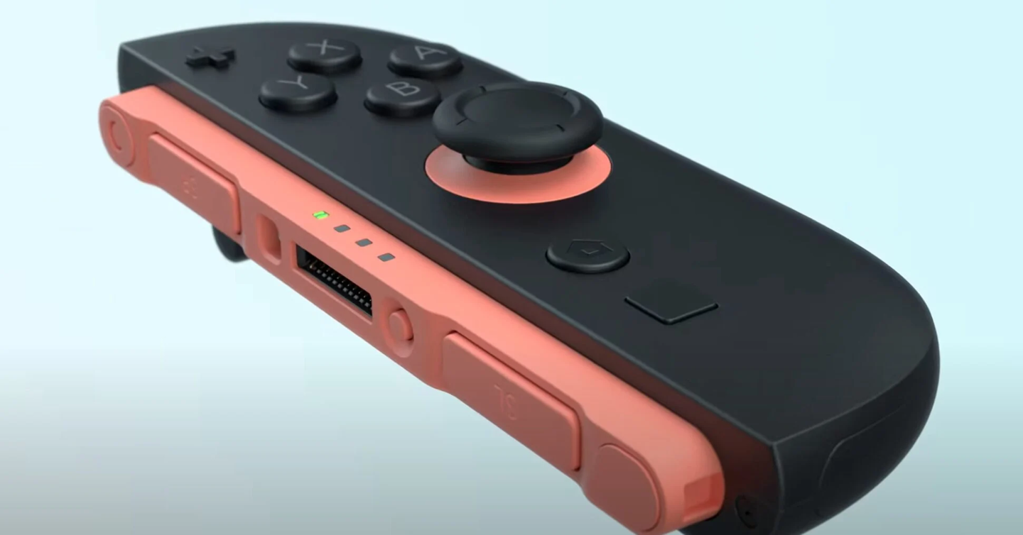 探秘任天堂 Switch 2 Joy-Con 控制器细节：磁吸设计 + 新按钮