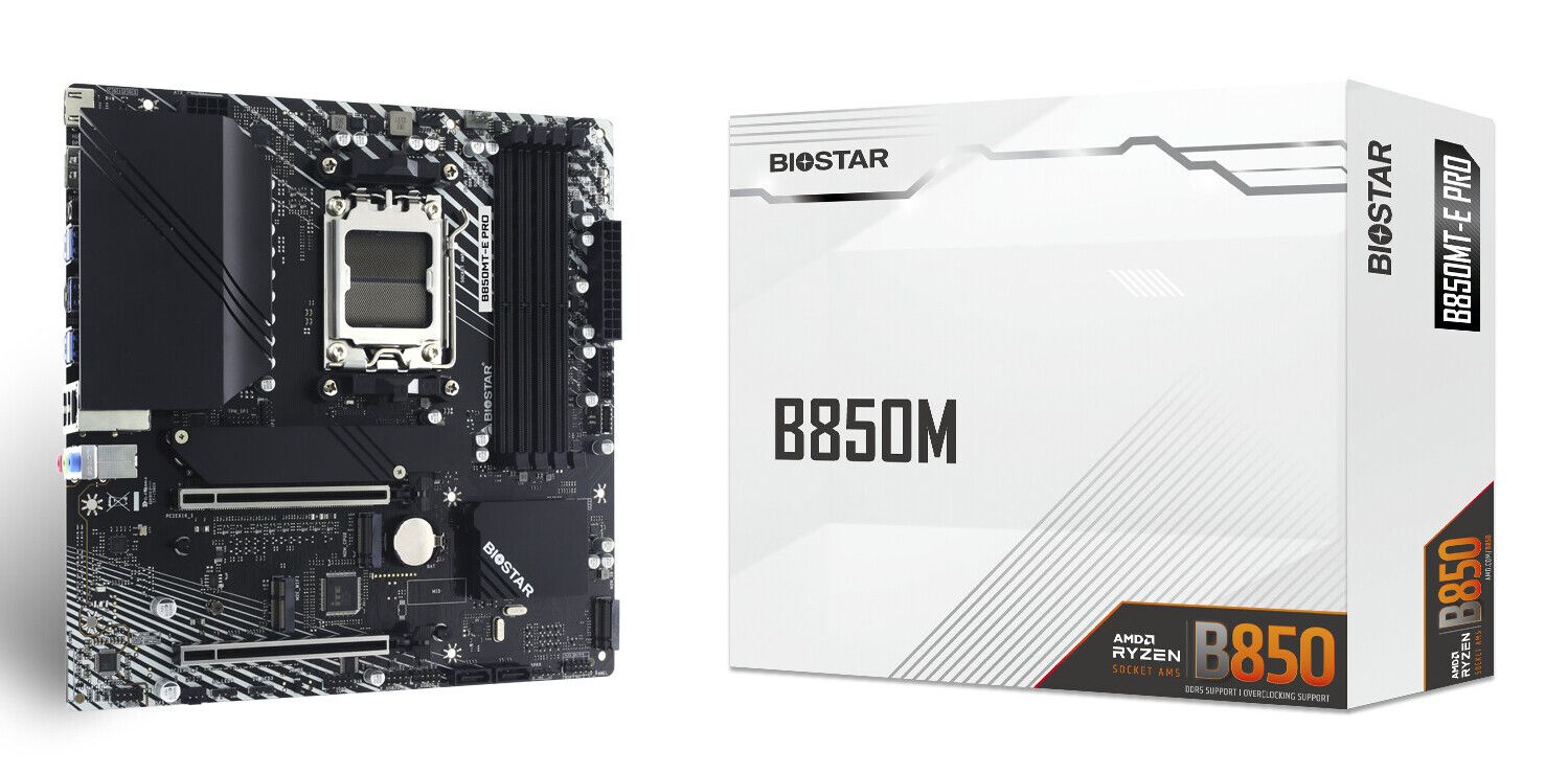 映泰发布 B850M-SILVER 和 B850MT-E PRO 主板：支持 RGB 炫彩灯效，PCIe 5.0 加持