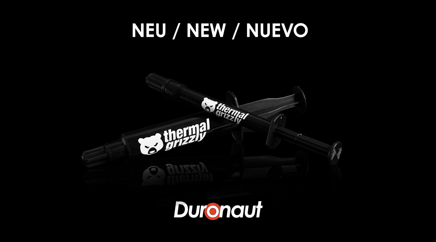 兼具性能和耐久，暴力熊 Thermal Grizzly 推出 Duronaut 导热膏