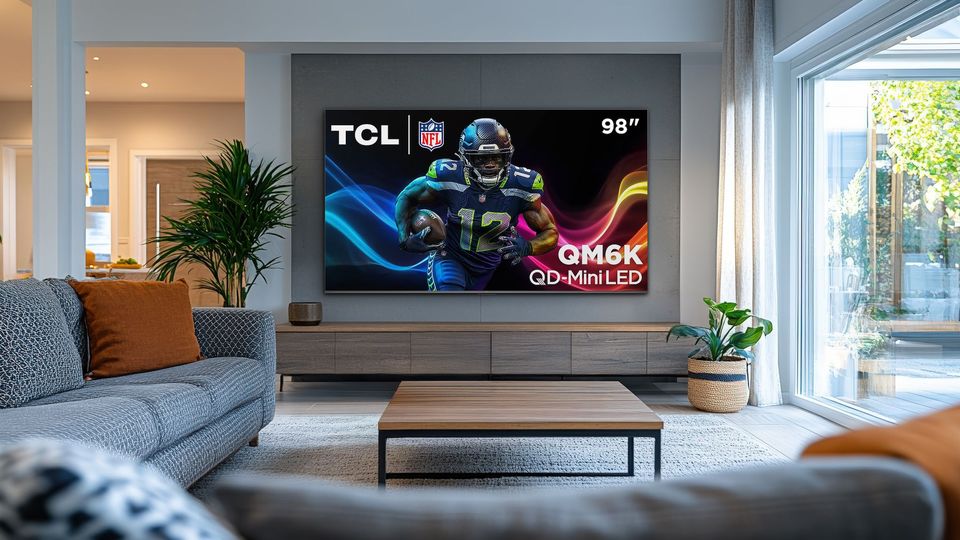 TCL QM6K Mini LED 系列电视亮相：超 65000 级亮度控制、144Hz 面板，50 英寸至 98 英寸巨幕