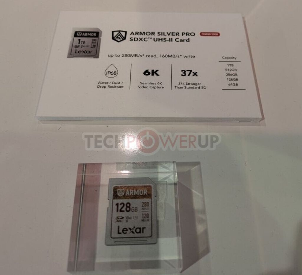 雷克沙推出 ARMOR 系列 SD 卡：不锈钢加持、37 倍于塑料强度，最高写入 205 MB/s