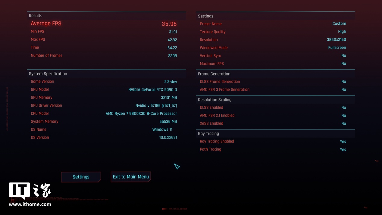 【IT之家评测室】七彩虹 iGame GeForce RTX 5090 D Vulcan OC 32GB 火神显卡评测：游戏玩家的神，DLSS 4 颠覆游戏性能体验