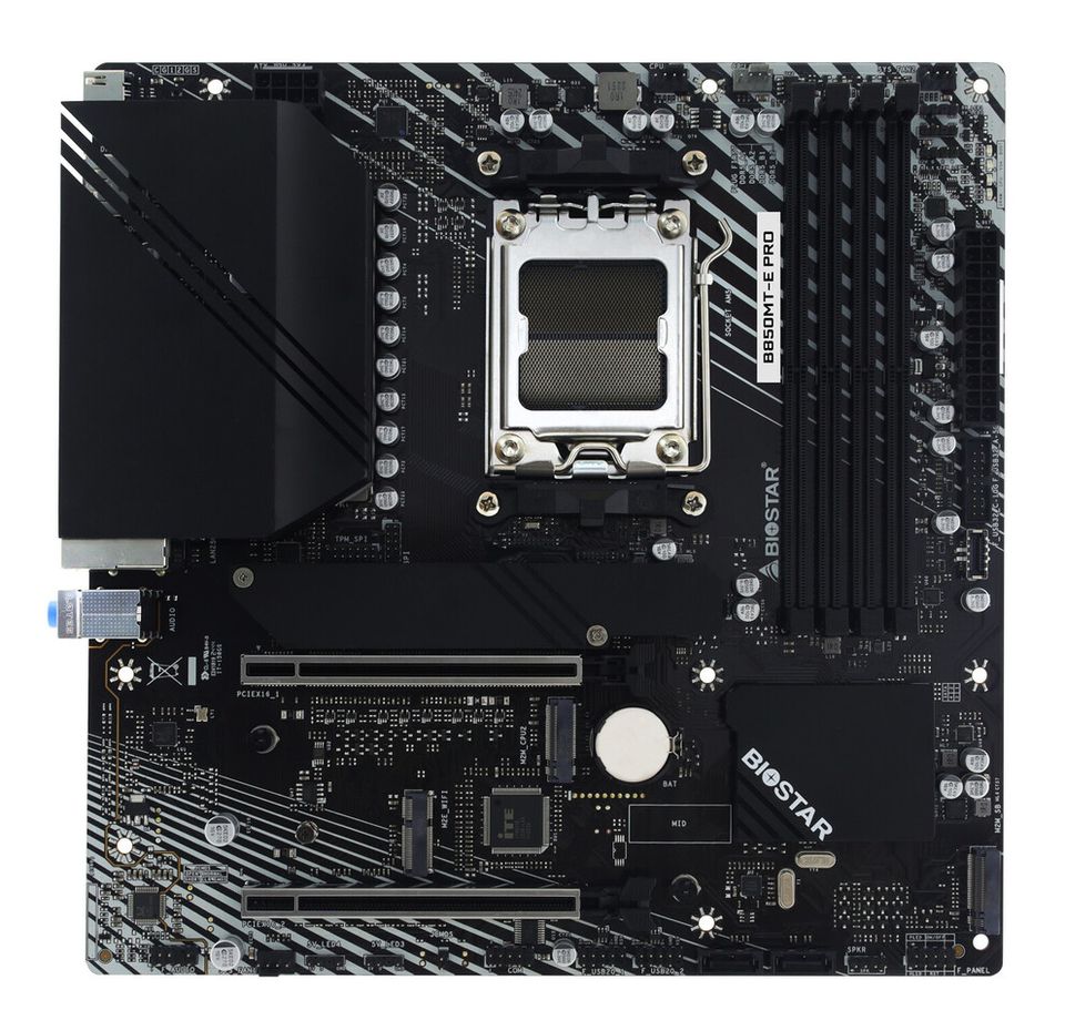 映泰发布 B850M-SILVER 和 B850MT-E PRO 主板：支持 RGB 炫彩灯效，PCIe 5.0 加持