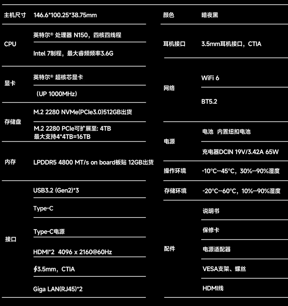 极摩客 G9 全闪 4 盘位 NAS 上市：英特尔 N150 + 双 2.5G 网口，1399 元起
