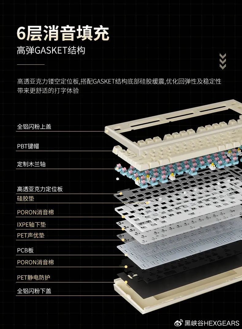 黑峡谷 Z2 Lite 全铝三模机械键盘发布：82 键、Gasket 结构，首发 479 元
