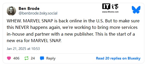 字节跳动旗下《Marvel Snap》在美恢复运营，开发商拟更换发行商