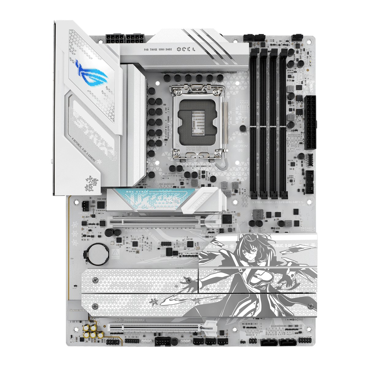 更多“吹雪”二次元主板，华硕推出 ROG STRIX B860-A / G GAMING WIFI S
