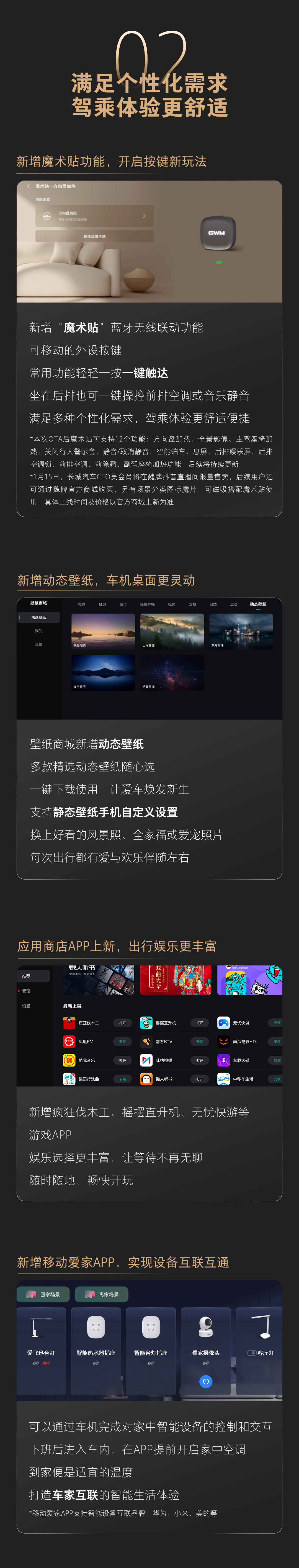 长城魏牌全新蓝山汽车获第五次 OTA 升级，新增哨兵模式等功能